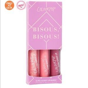 Colourpop Bisous glossy lip bundle